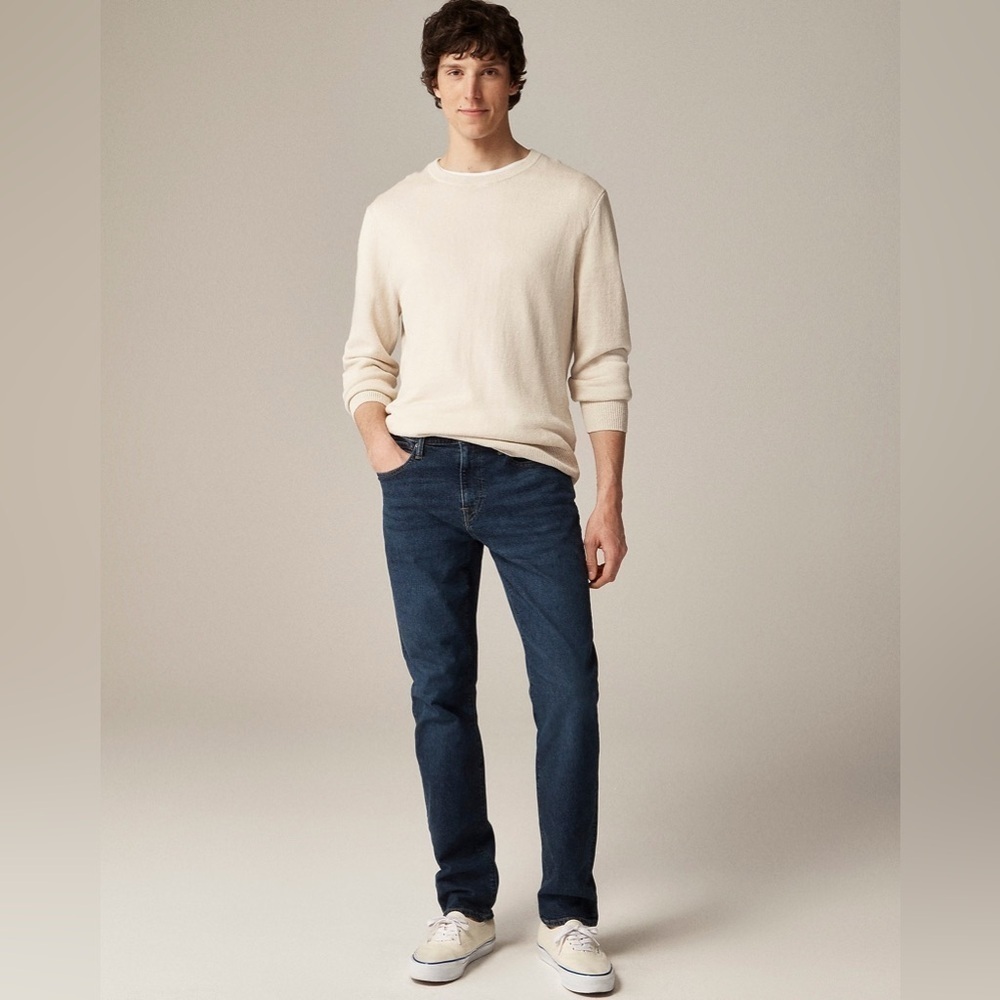 NWT J. Crew 484 Slim-fit stretch jean in one-year wash size W29 L 30